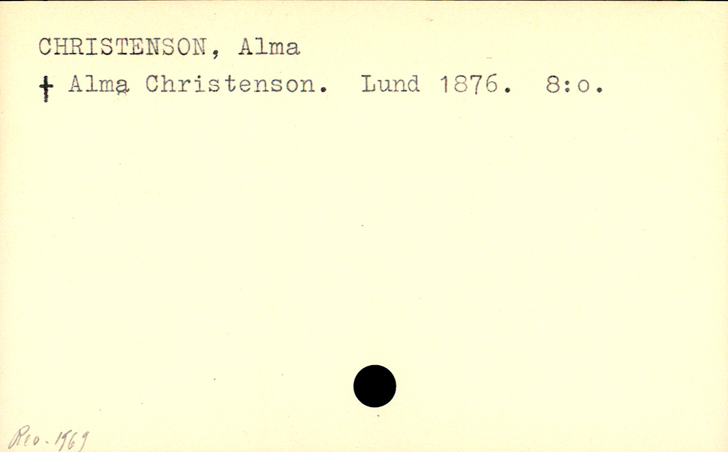 Catalogue Card_110483