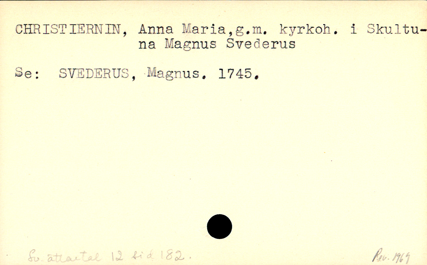 Catalogue Card_110493