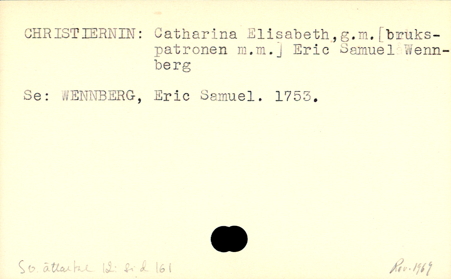 Catalogue Card_110495