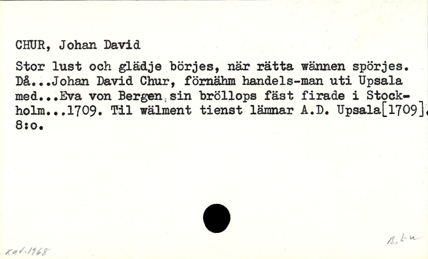 Catalogue Card_110543