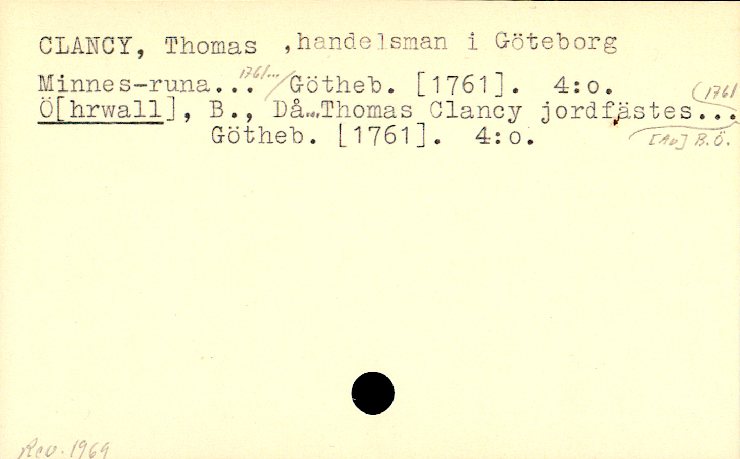 Catalogue Card_110553