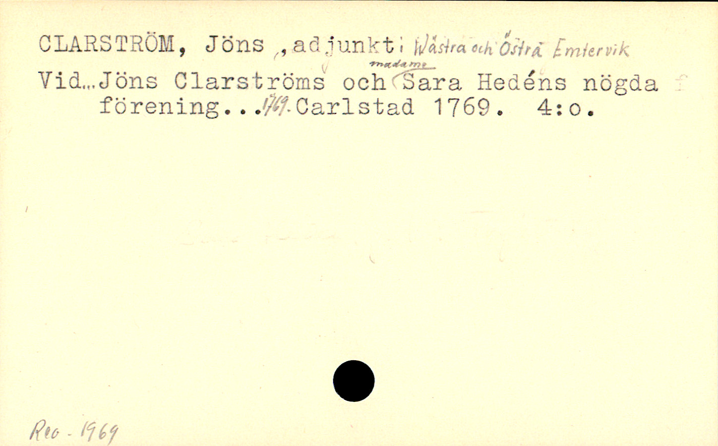 Catalogue Card_110558