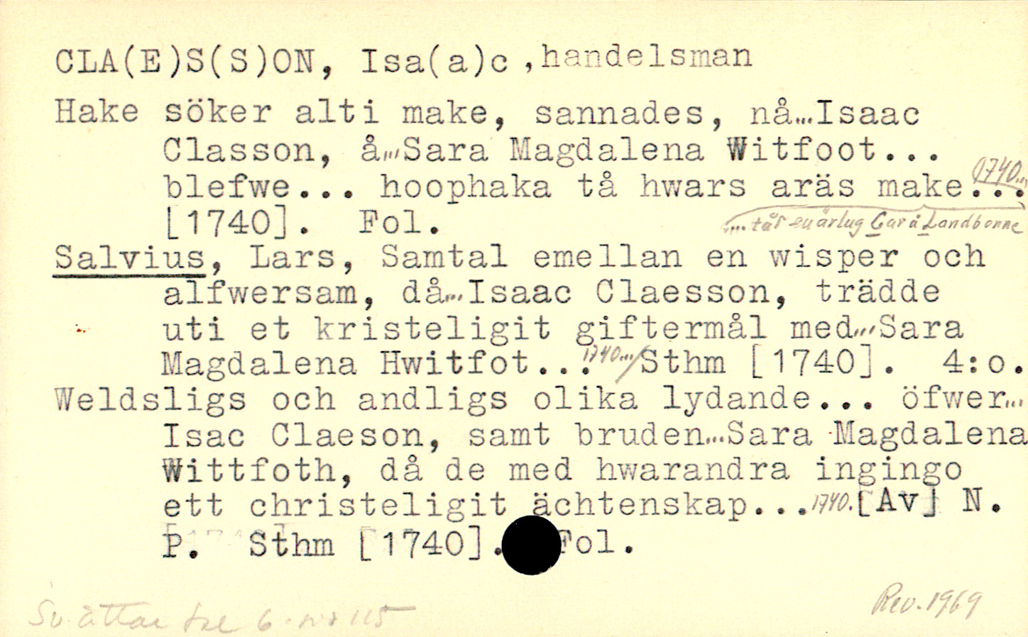 Catalogue Card_110572