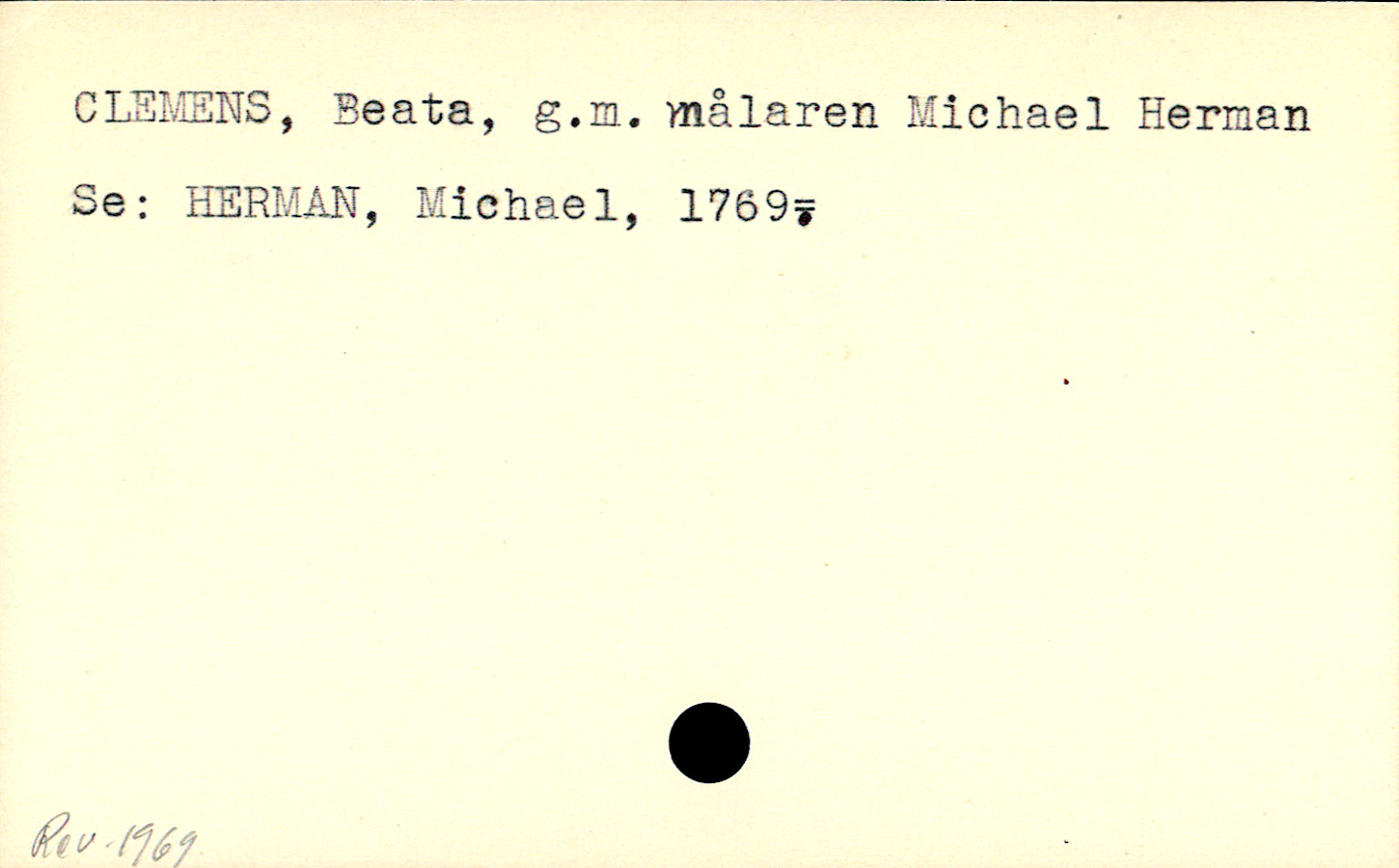 Catalogue Card_110588