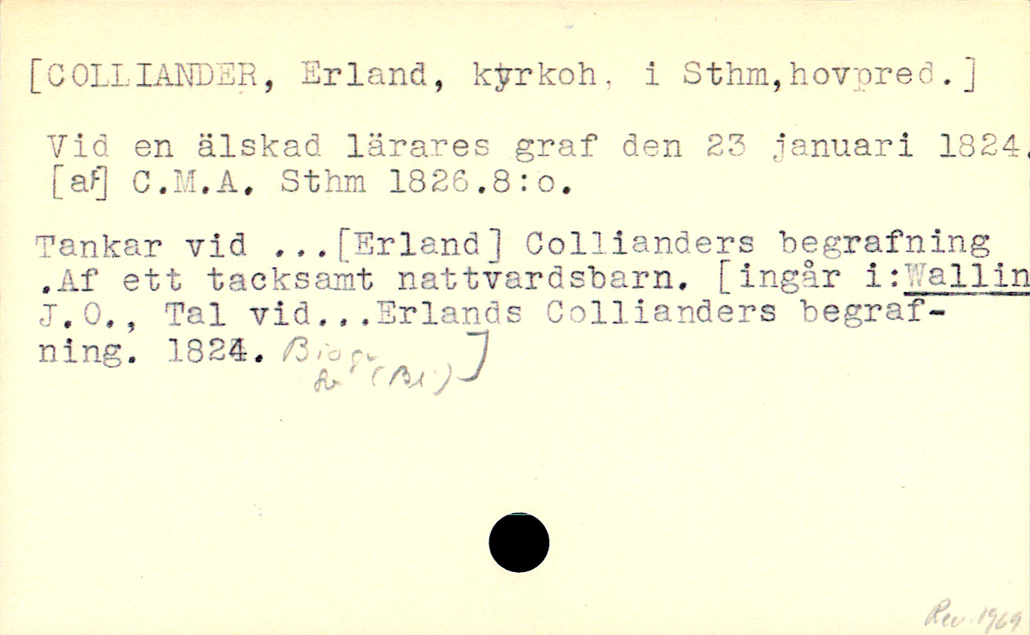 Catalogue Card_110642