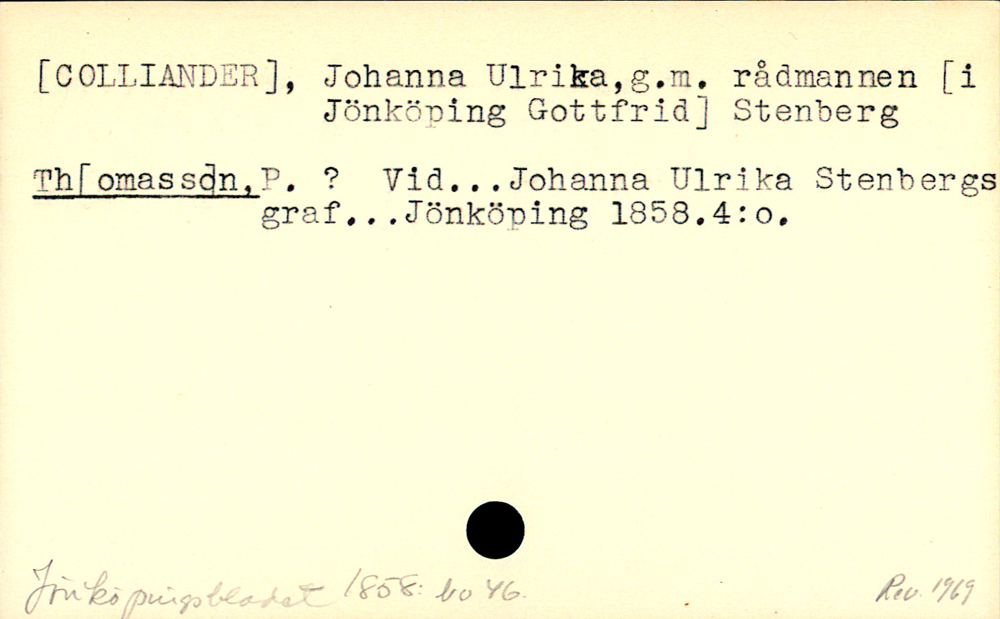 Catalogue Card_110646