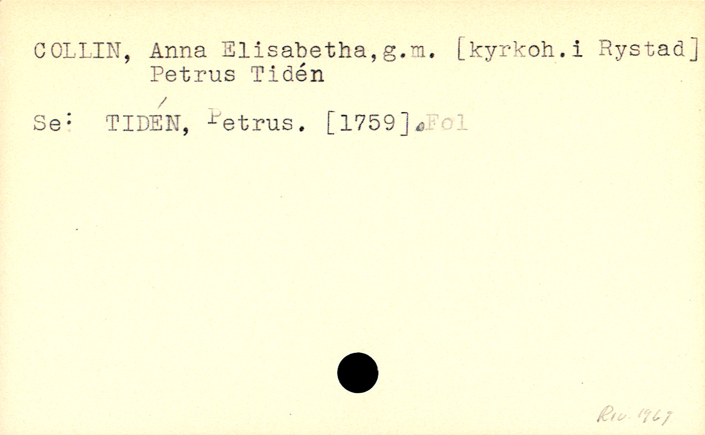 Catalogue Card_110658