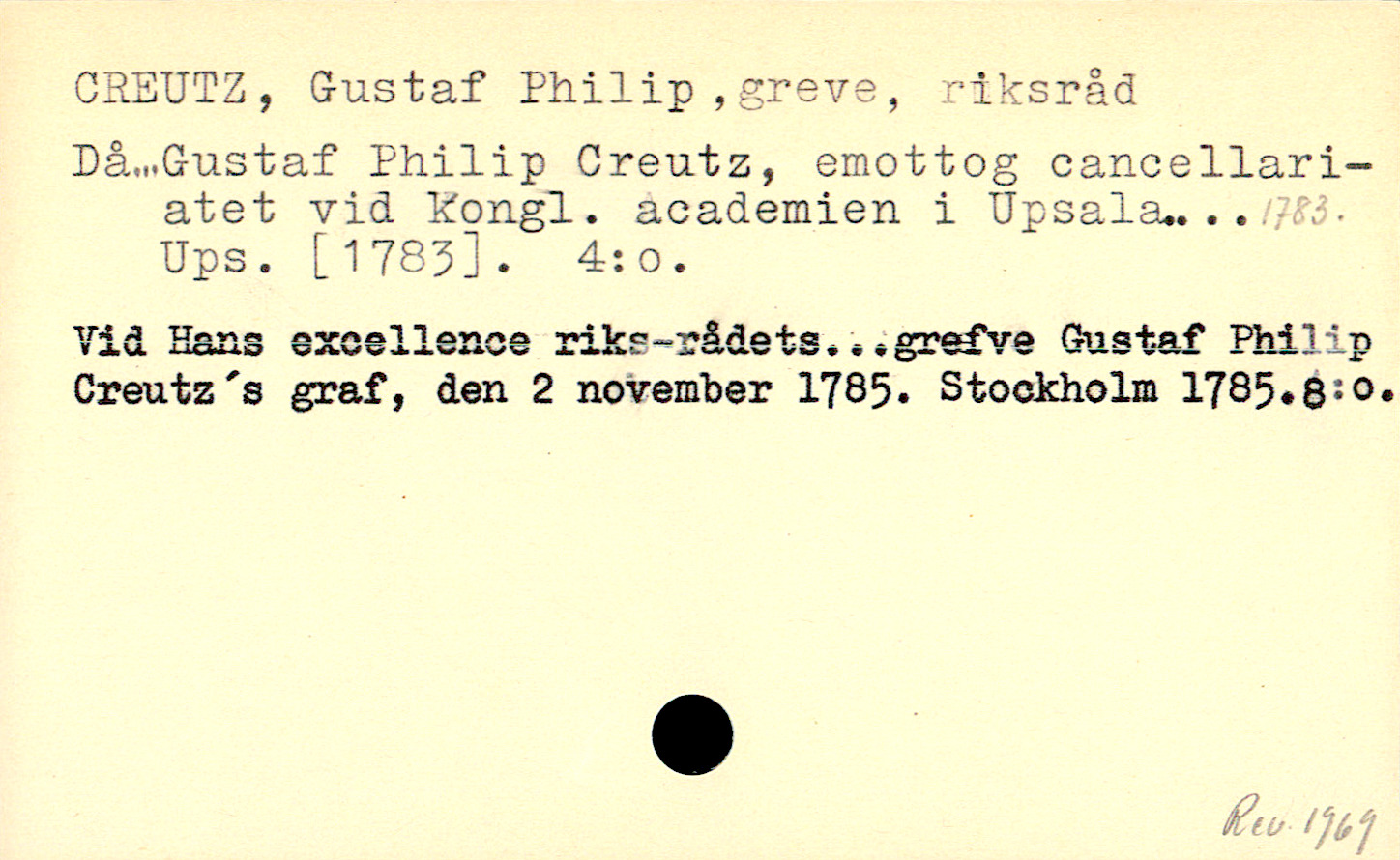 Catalogue Card_110796