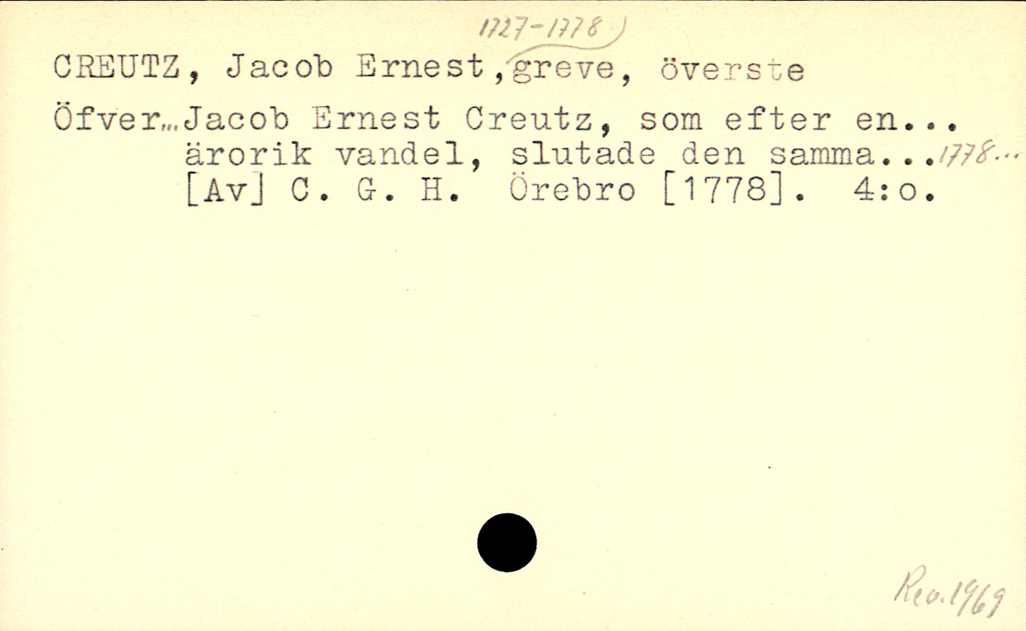 Catalogue Card_110798