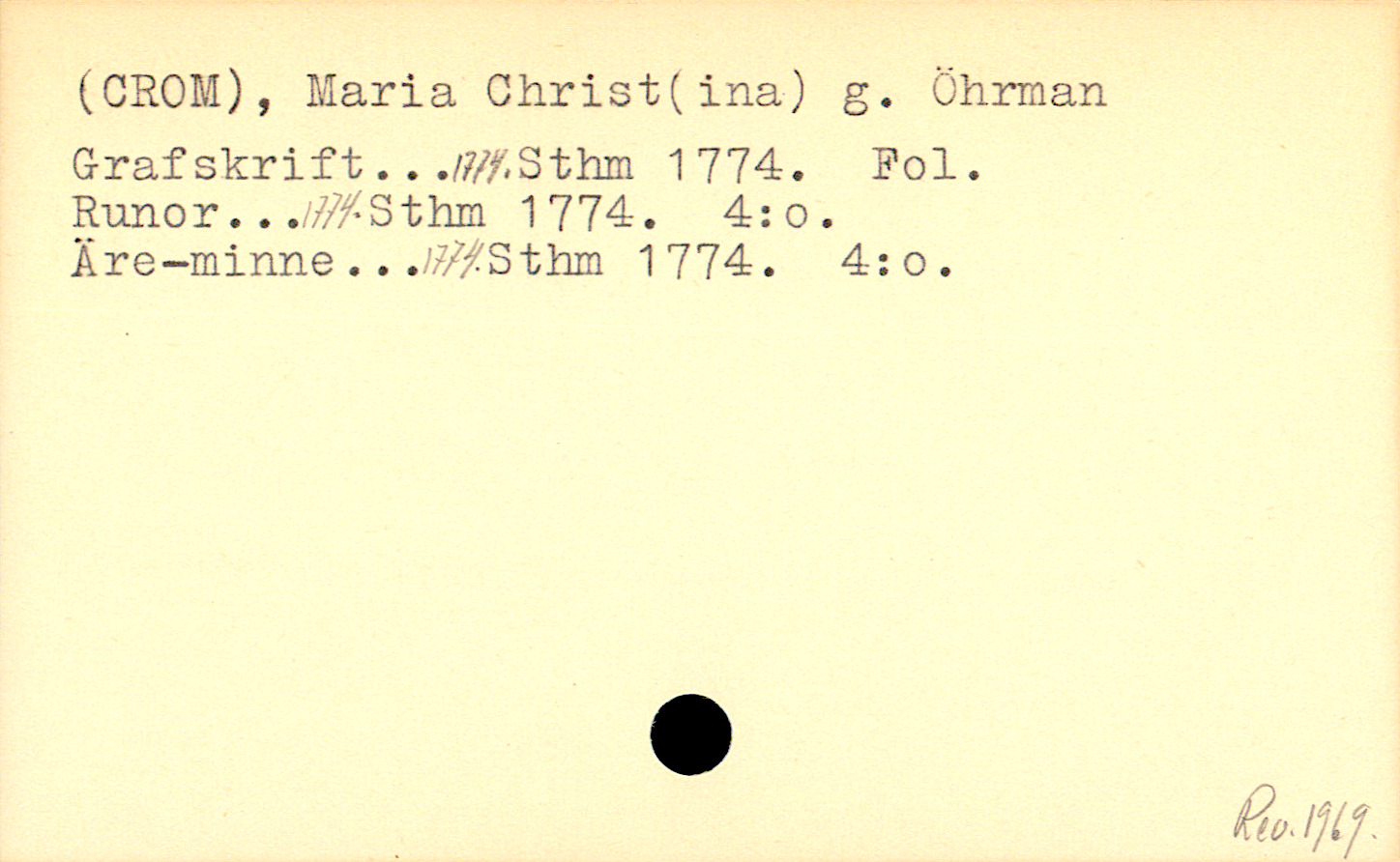 Catalogue Card_110807