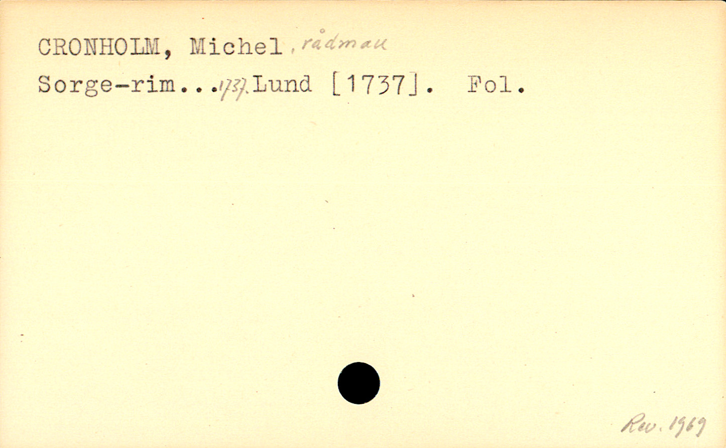 Catalogue Card_110838