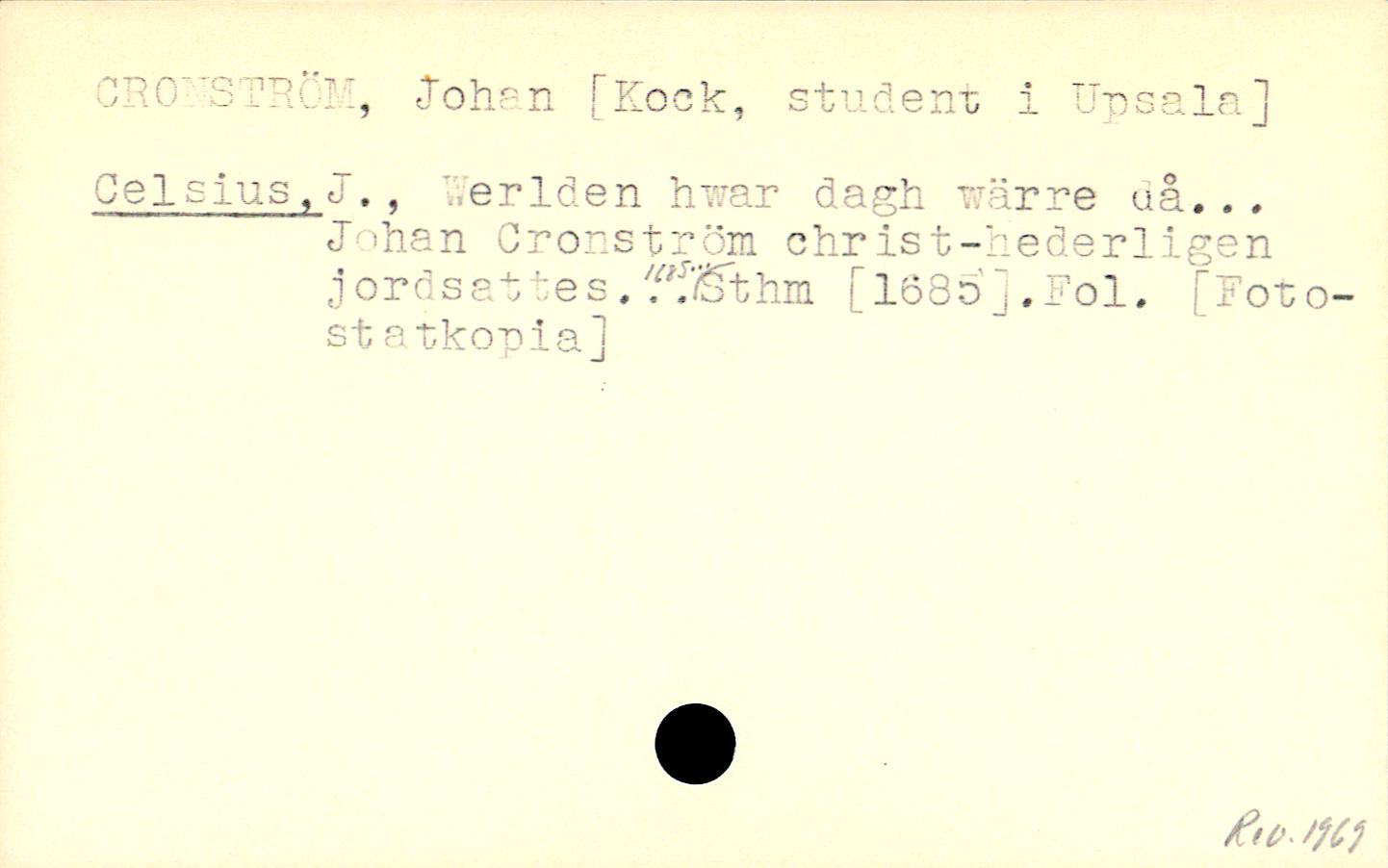 Catalogue Card_110873