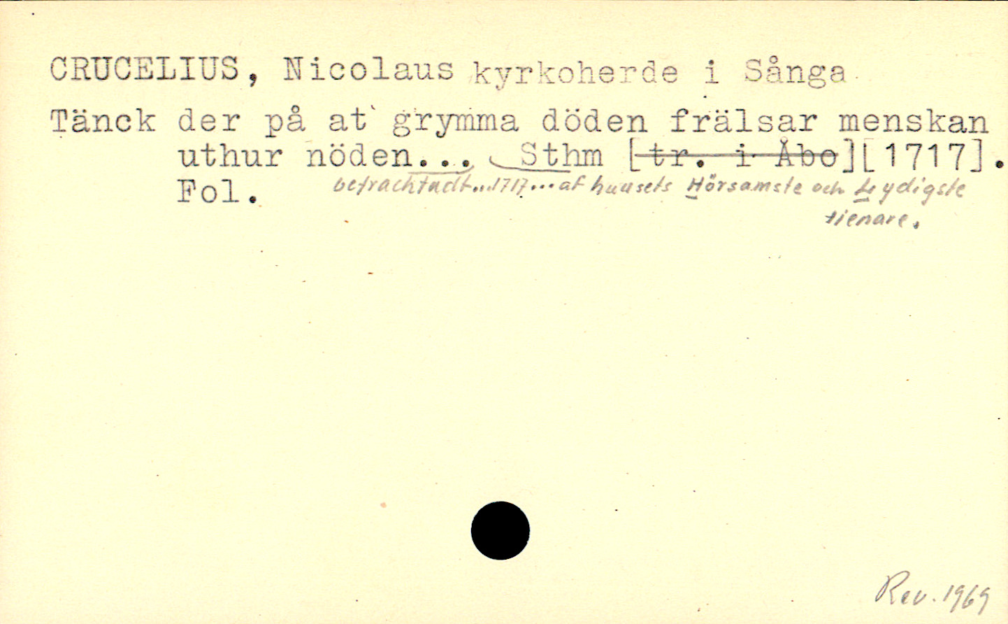 Catalogue Card_110879