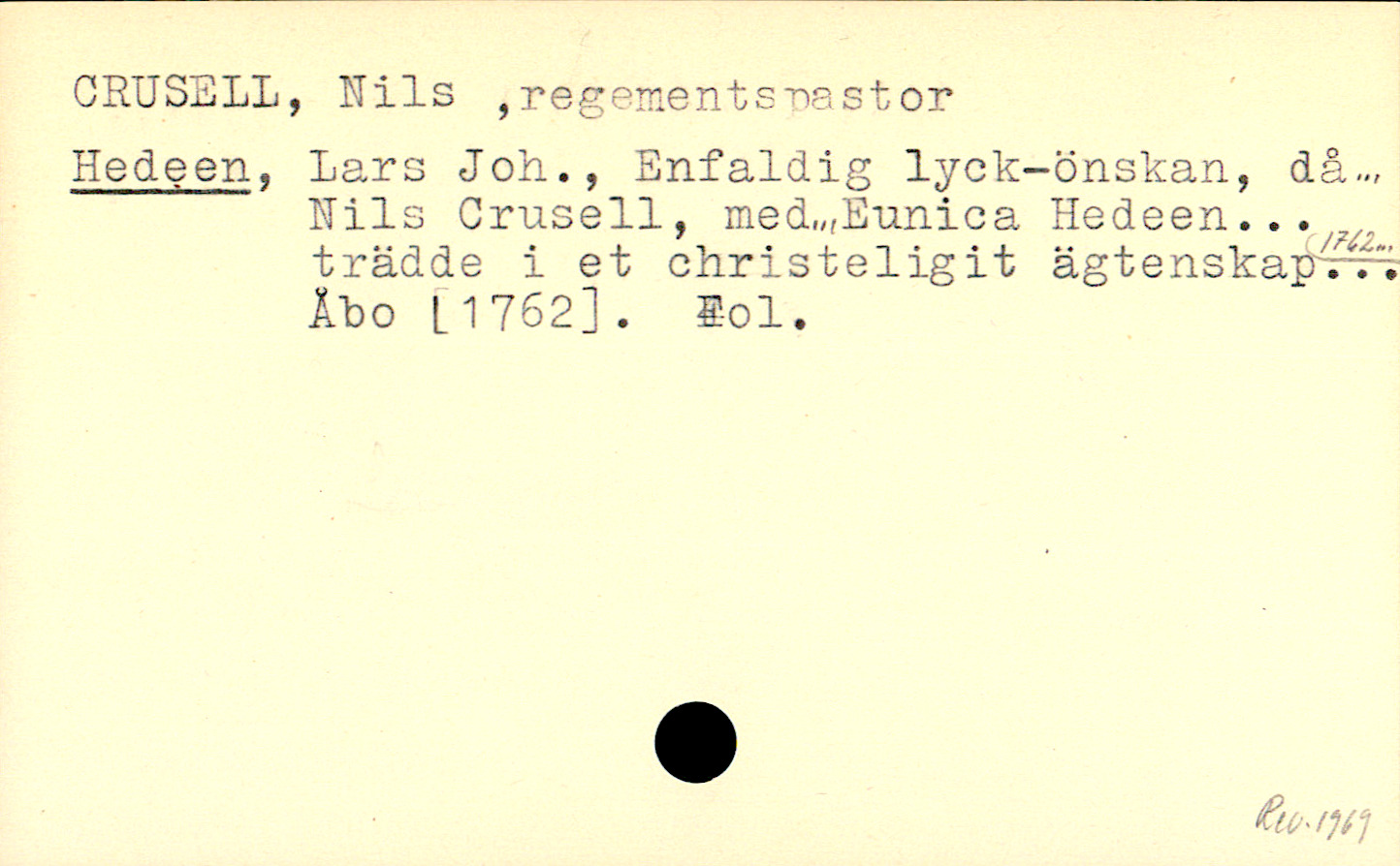 Catalogue Card_110886