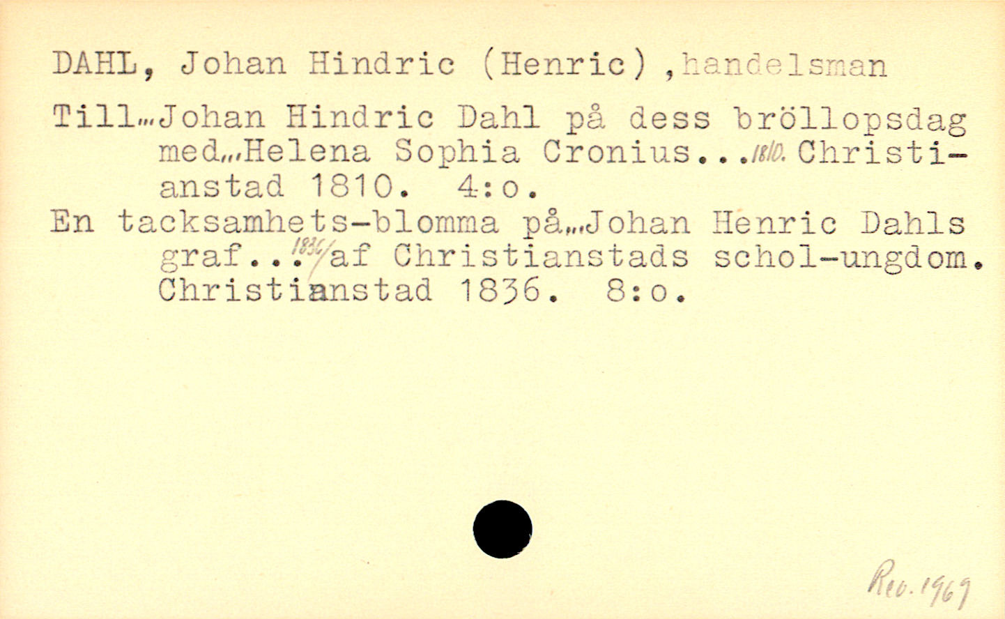 Catalogue Card_110952