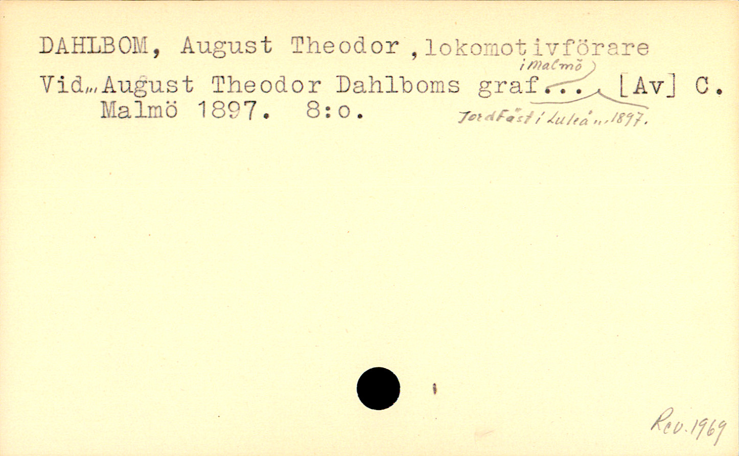 Catalogue Card_110992