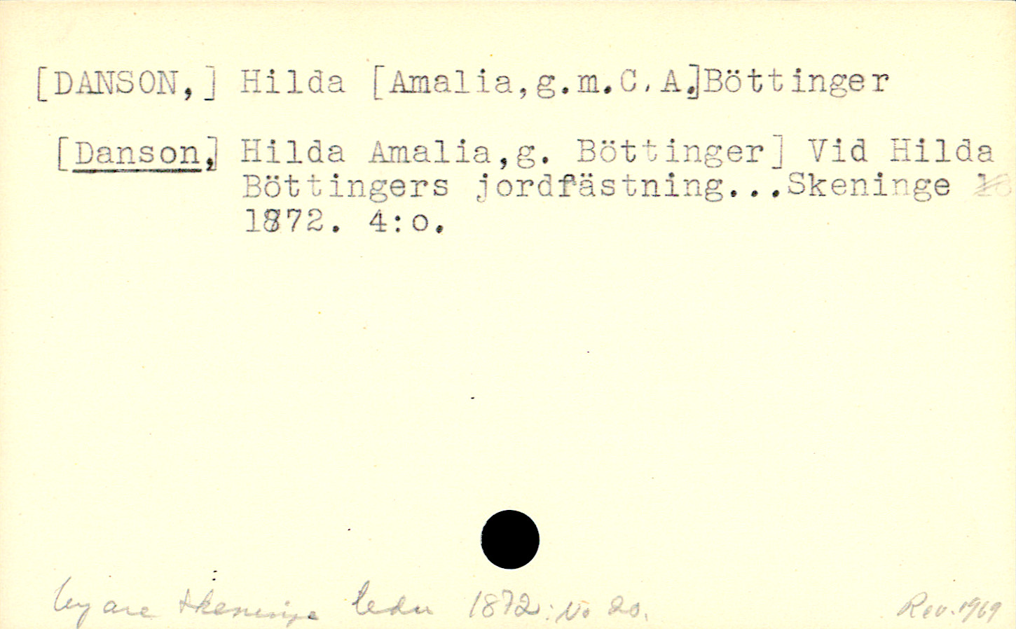 Catalogue Card_111166