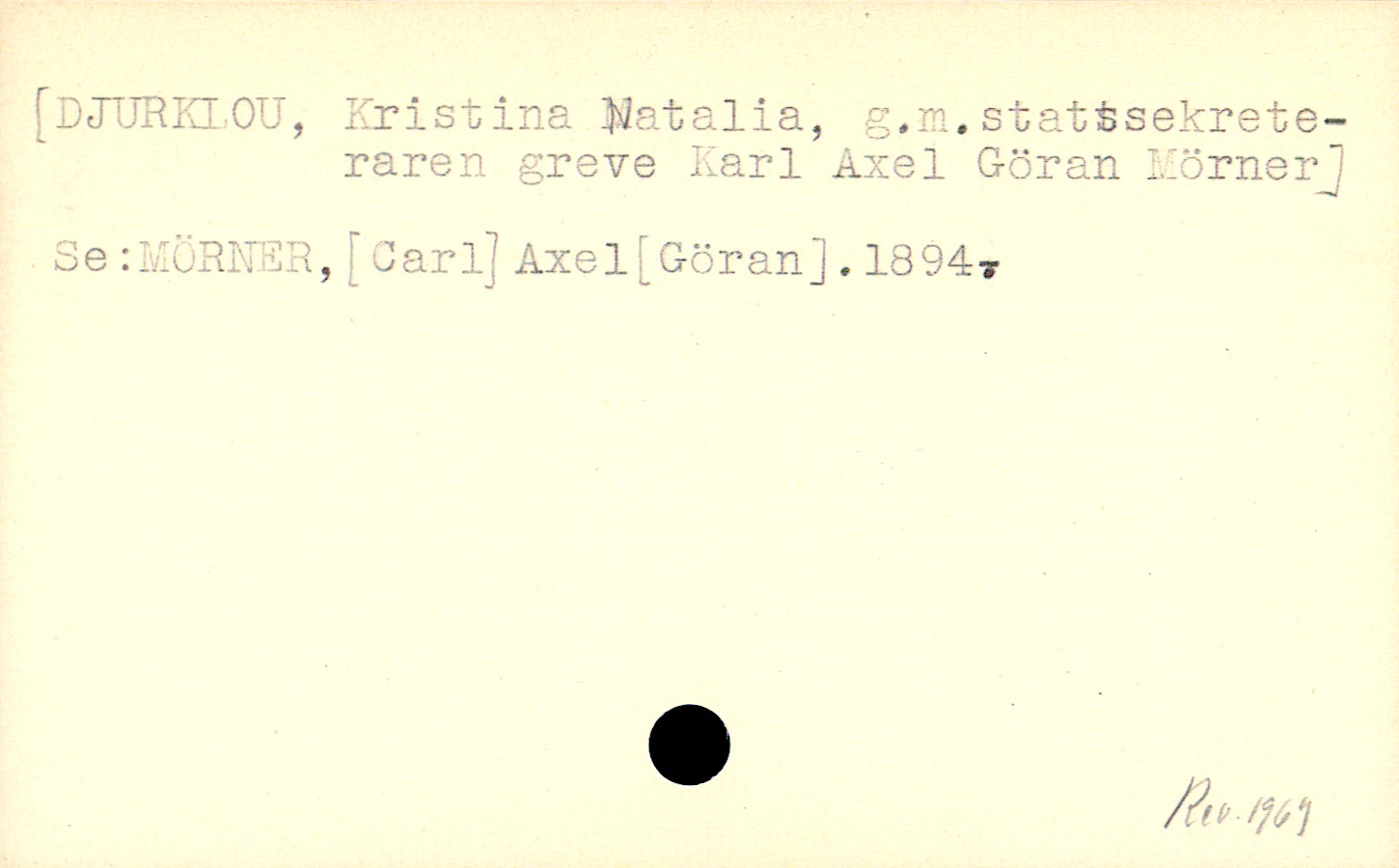 Catalogue Card_111496