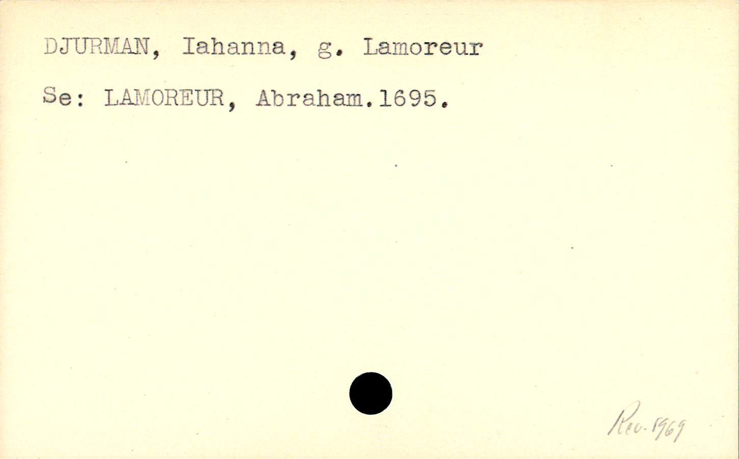 Catalogue Card_111501