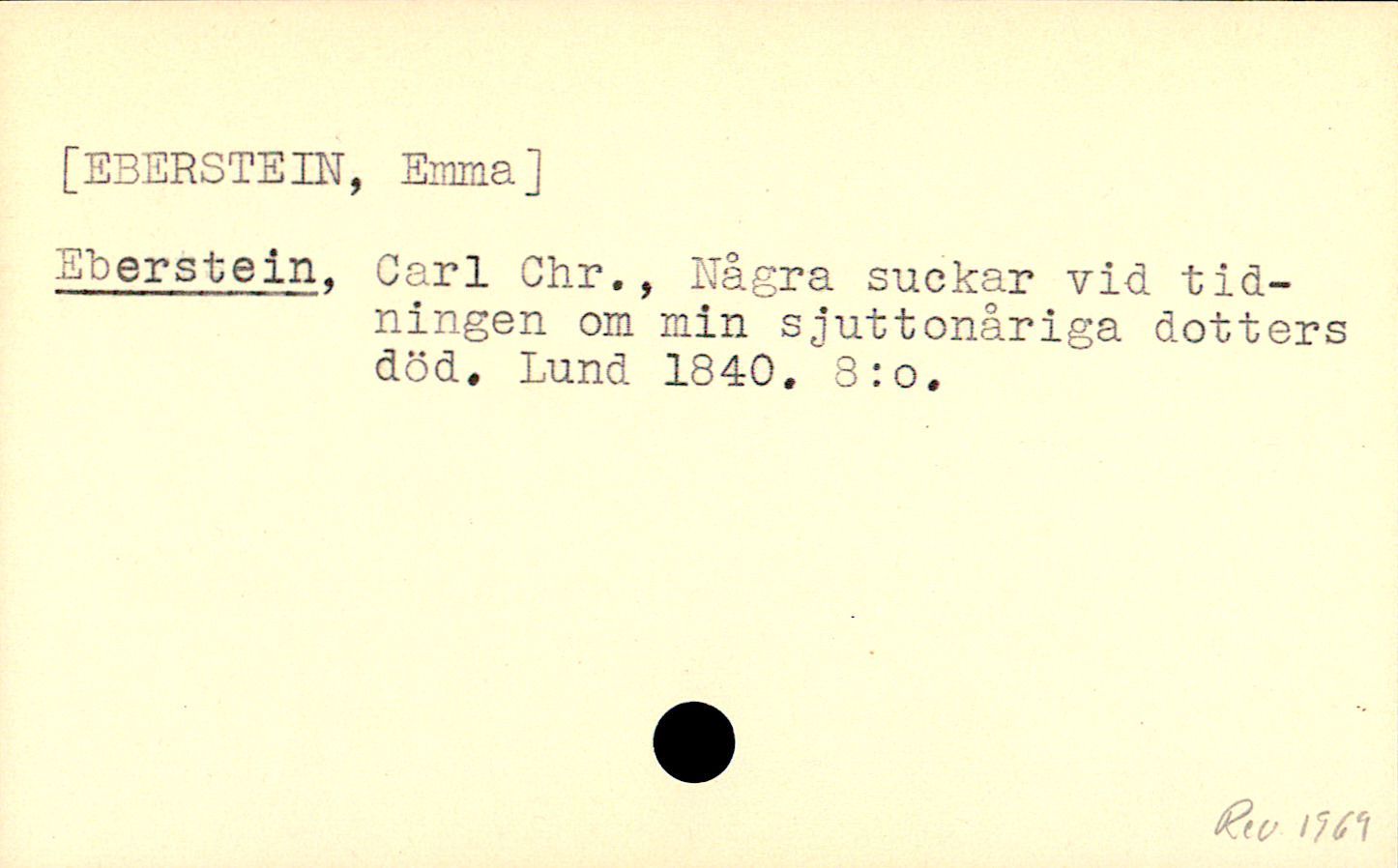 Catalogue Card_111800