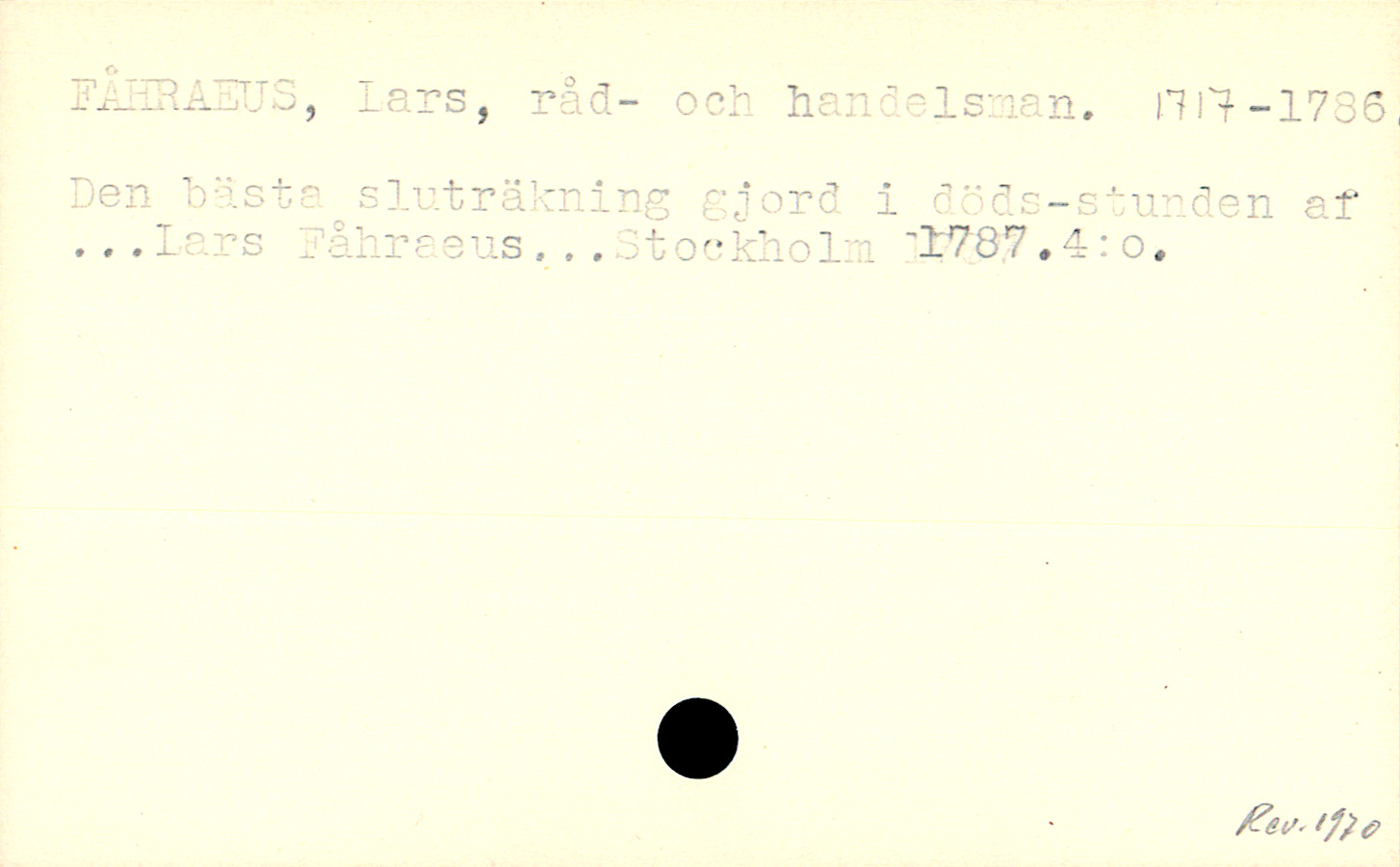 Catalogue Card_114150