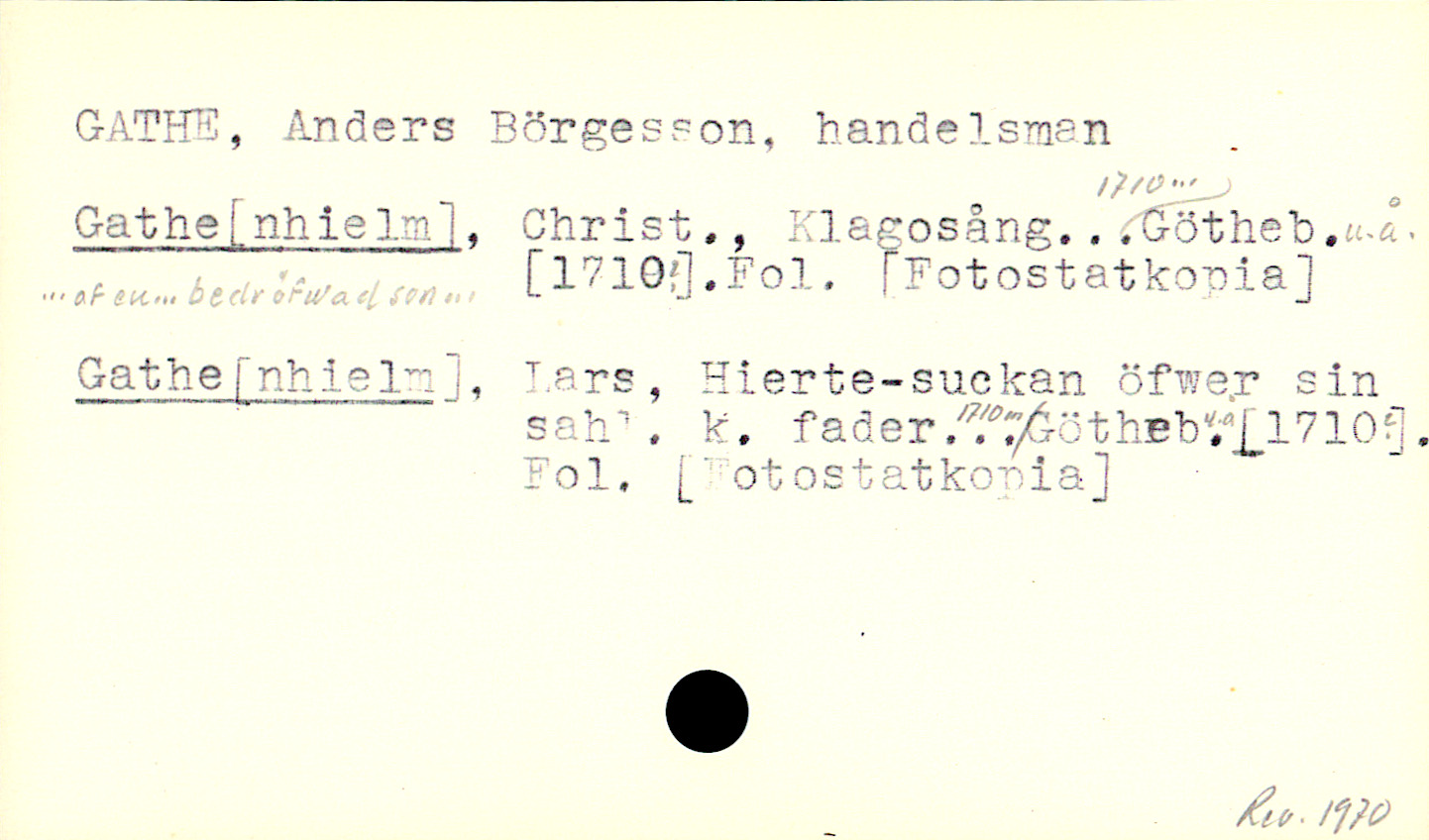 Catalogue Card_114274