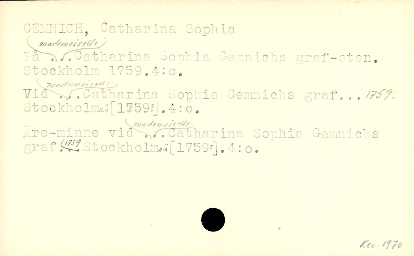 Catalogue Card_114346