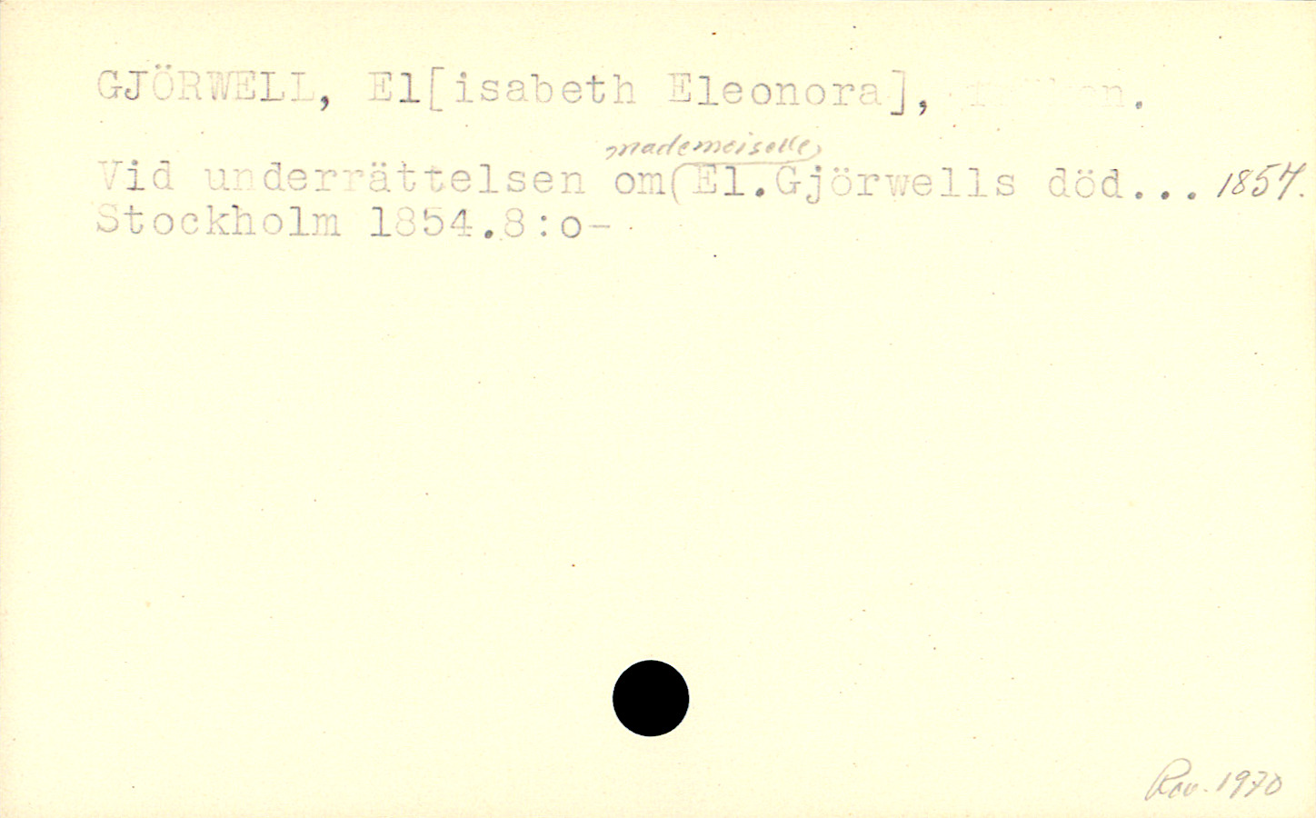 Catalogue Card_114562