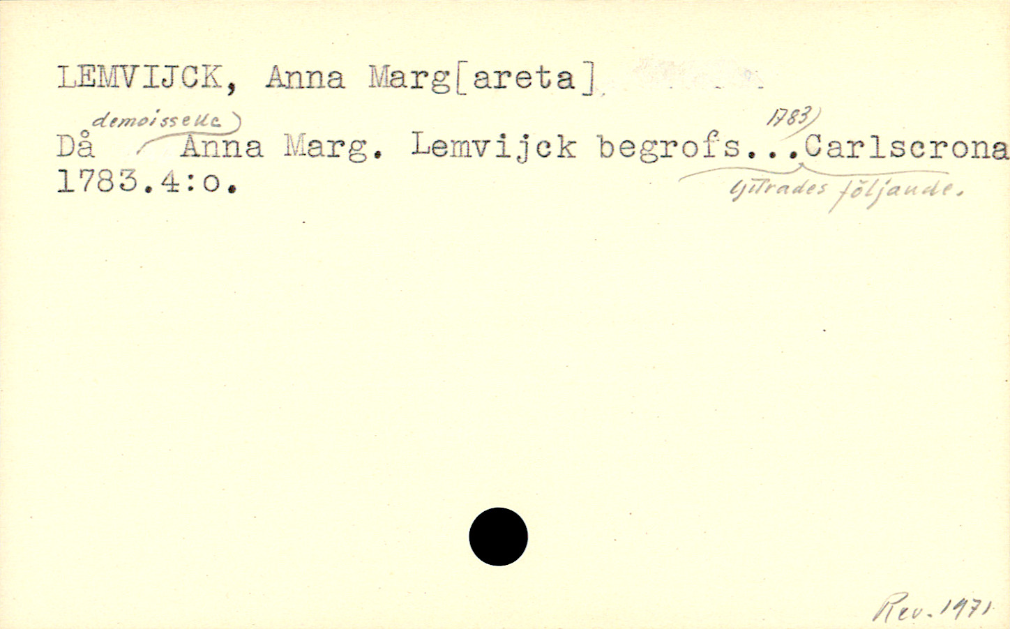 Catalogue Card_120167
