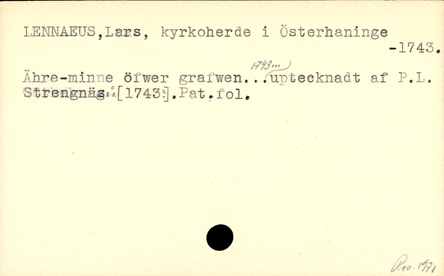 Catalogue Card_120190