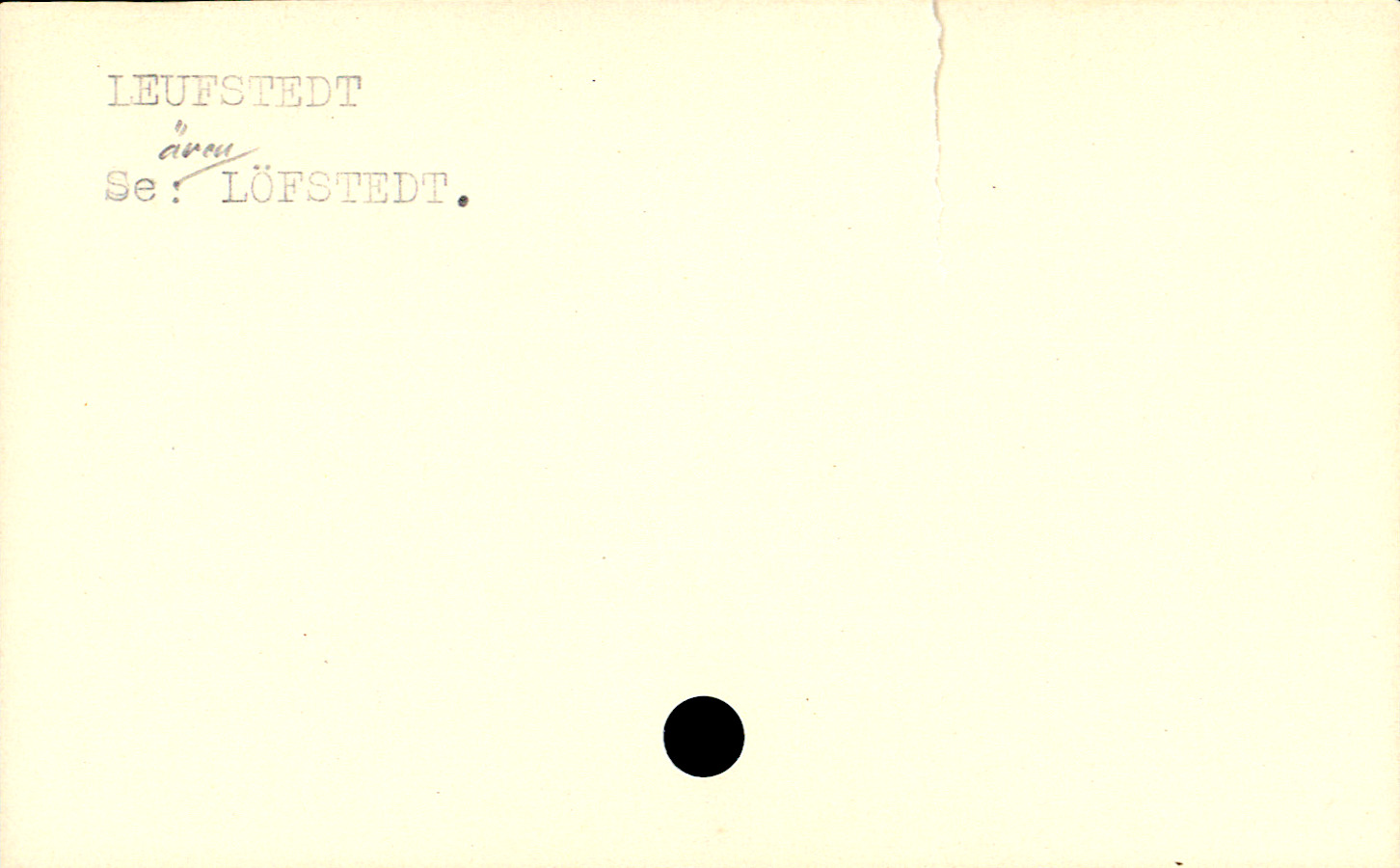Catalogue Card