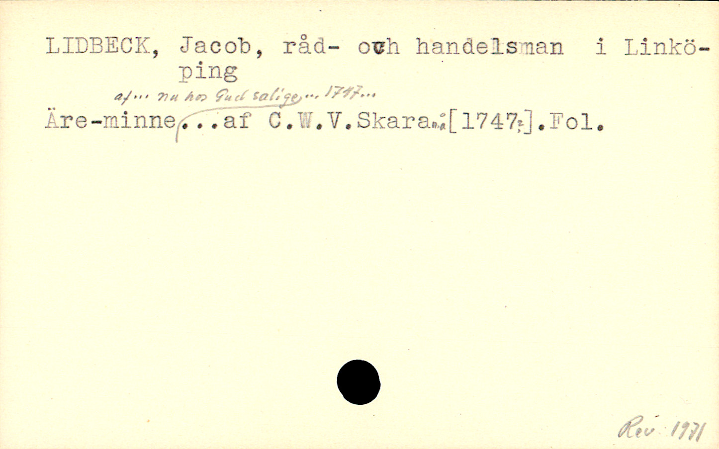 Catalogue Card_120337