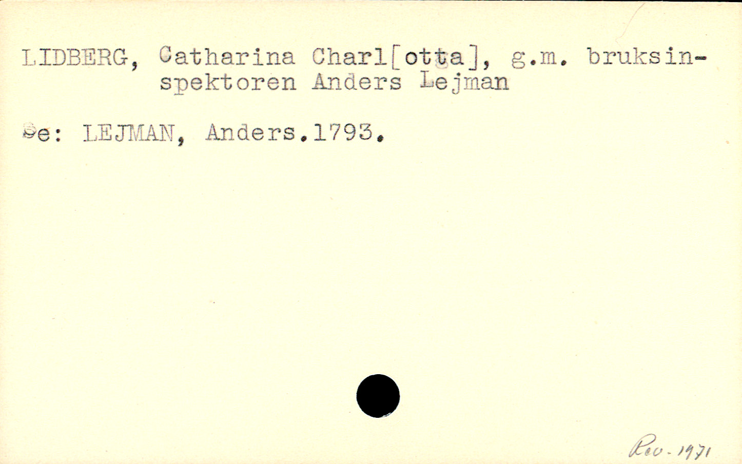 Catalogue Card_120345