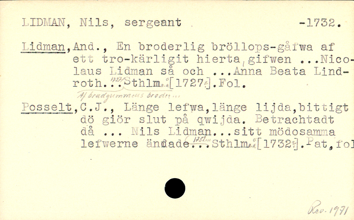 Catalogue Card_120398