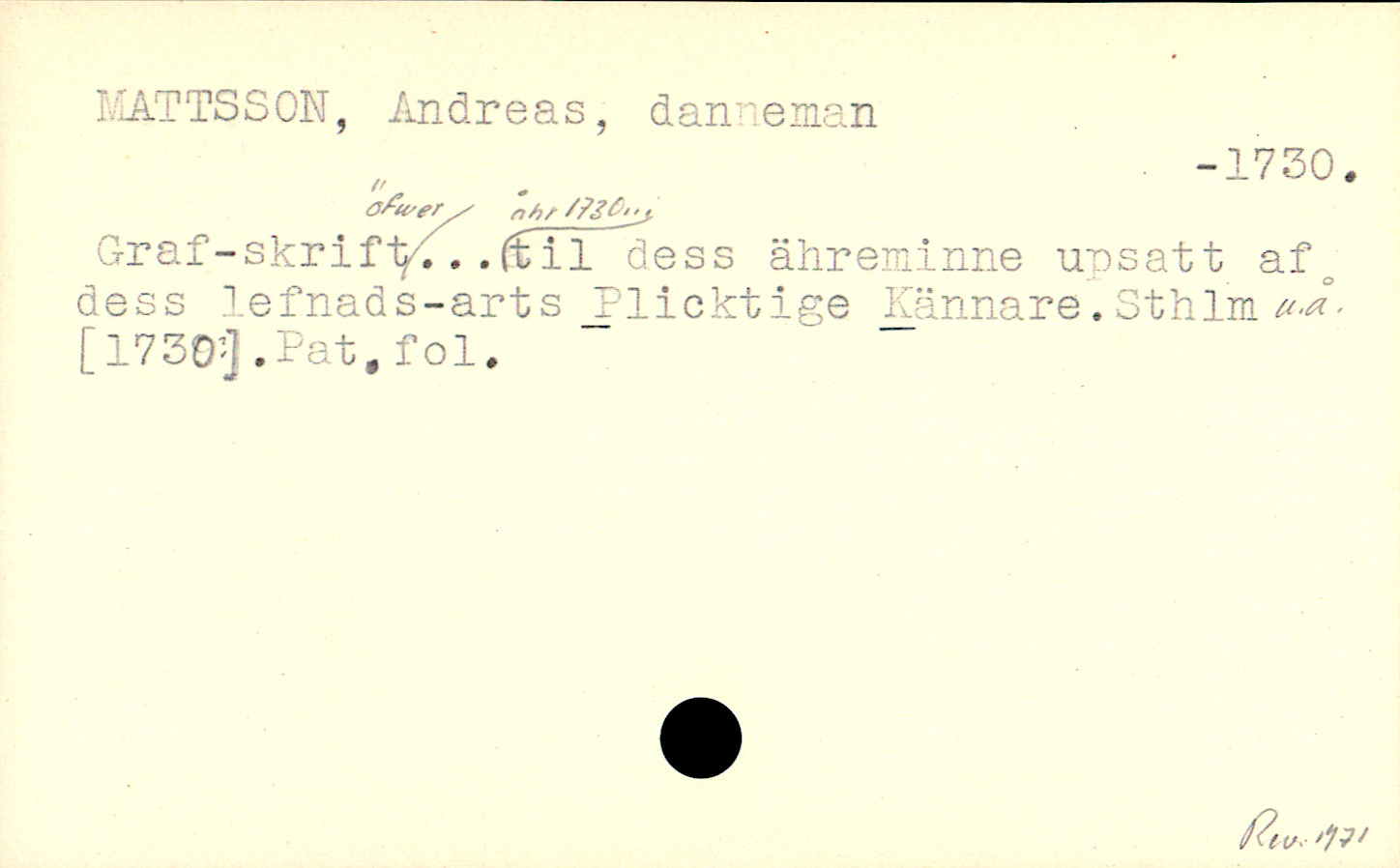 Catalogue Card_122342