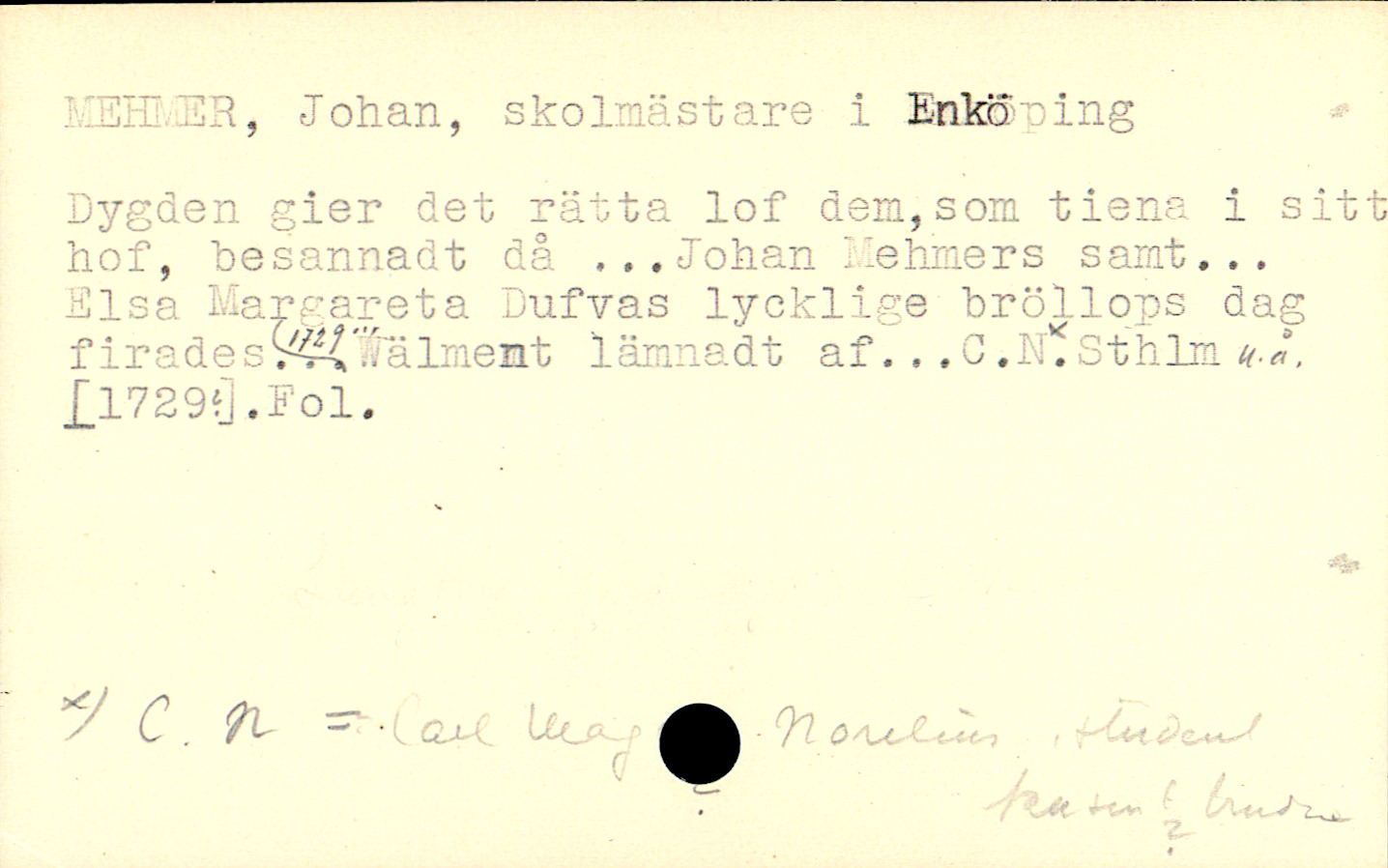 Catalogue Card_122392