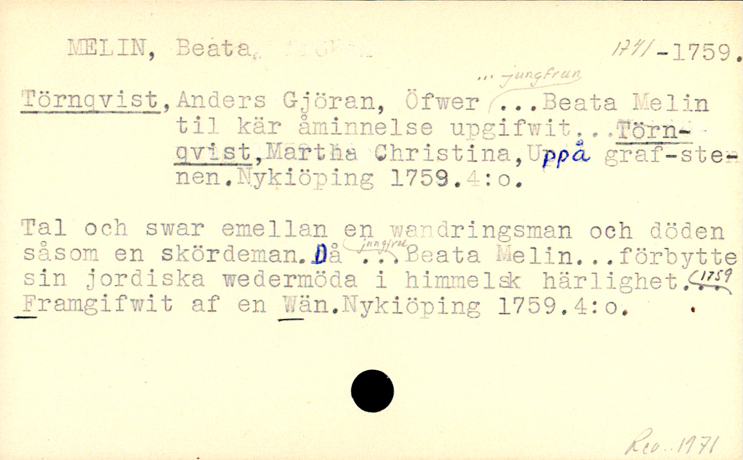 Catalogue Card_122475