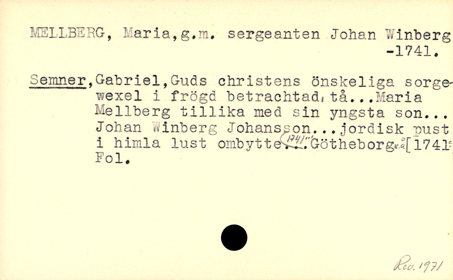 Catalogue Card_122497