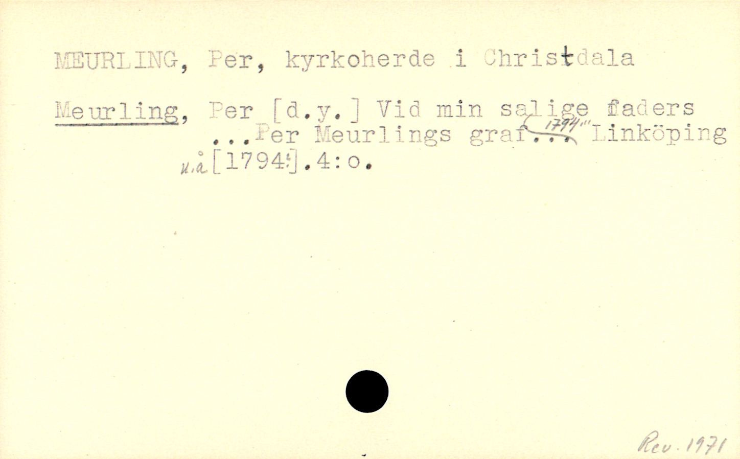 Catalogue Card_122590