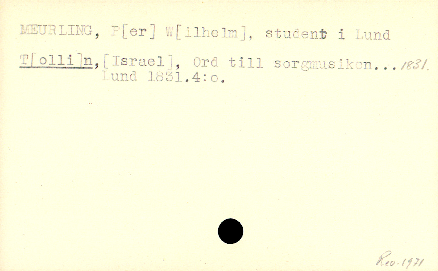 Catalogue Card_122591