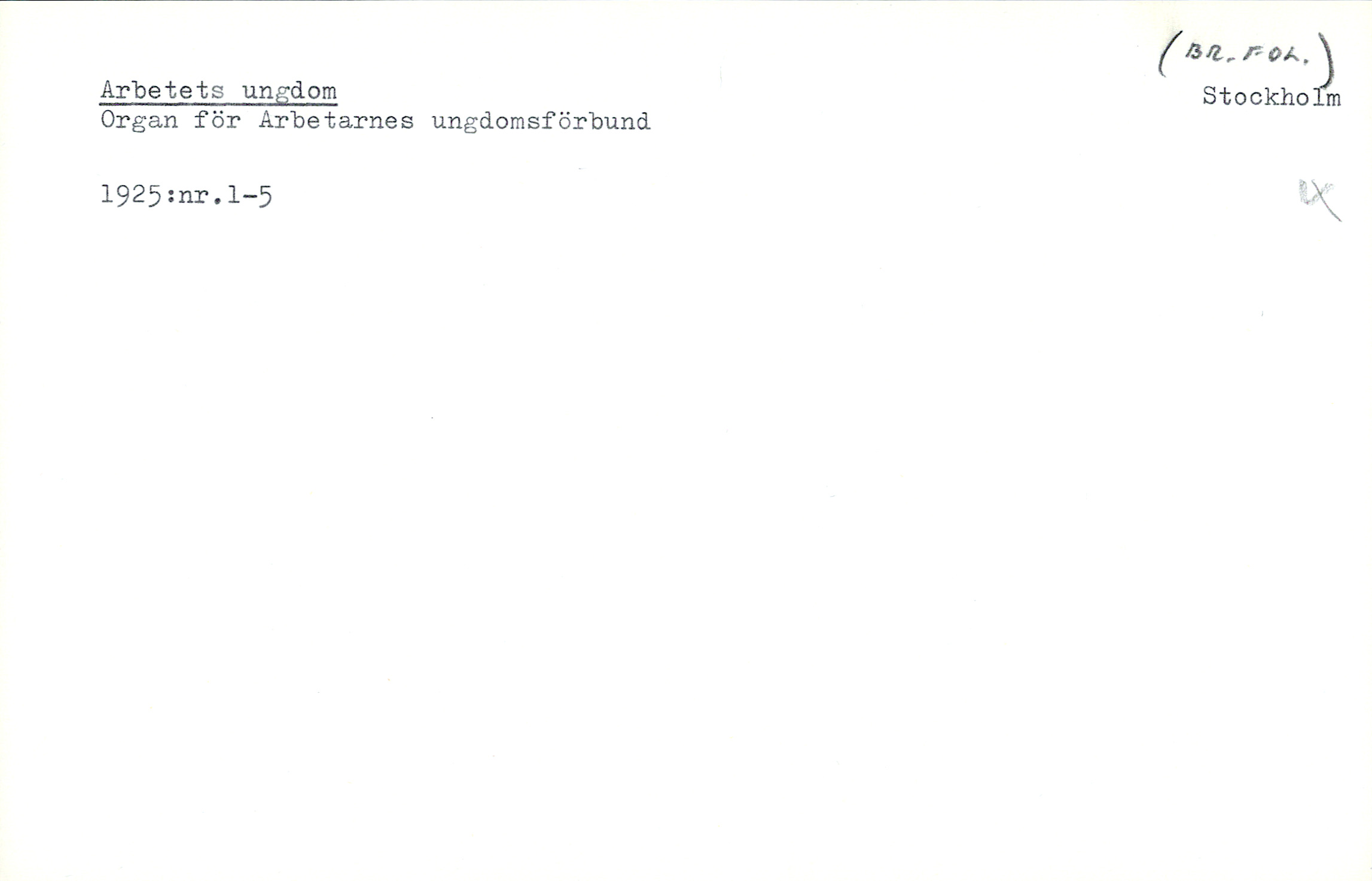 Catalogue Card_34930