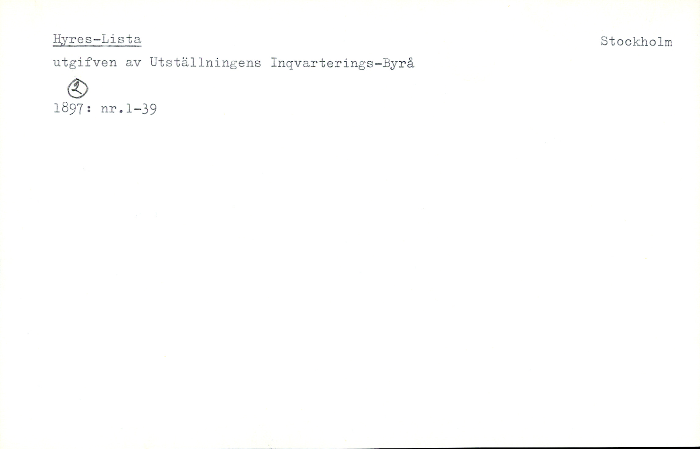 Catalogue Card_34564