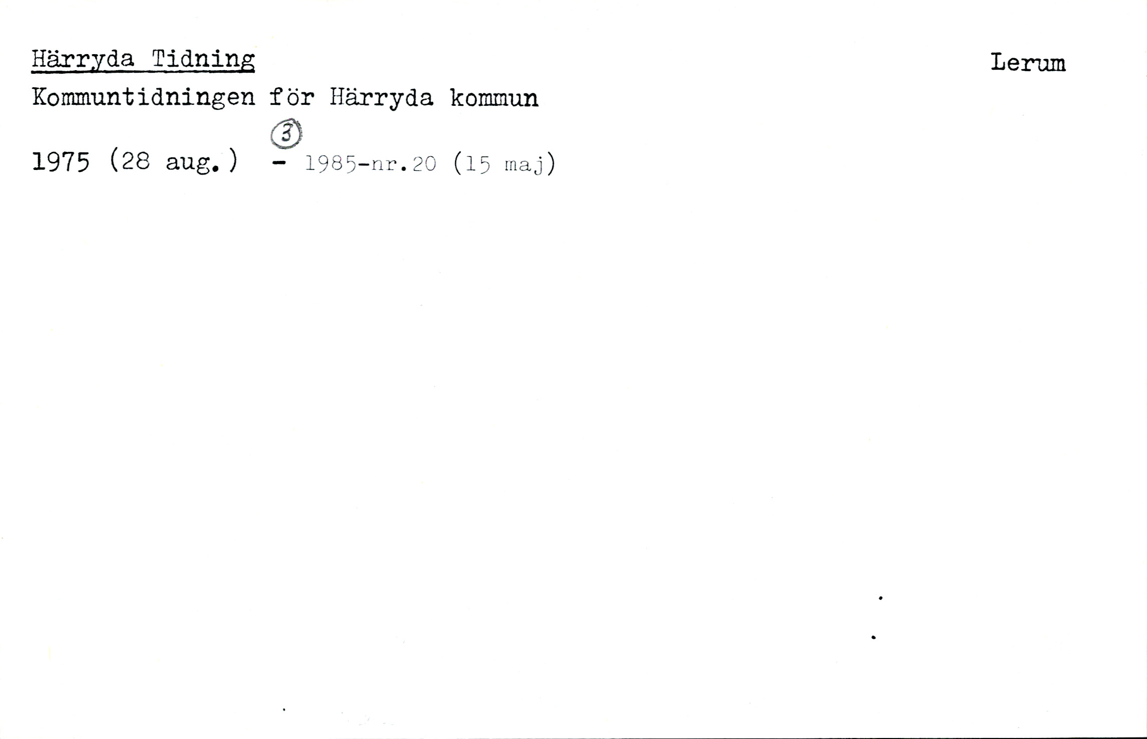 Catalogue Card_34607