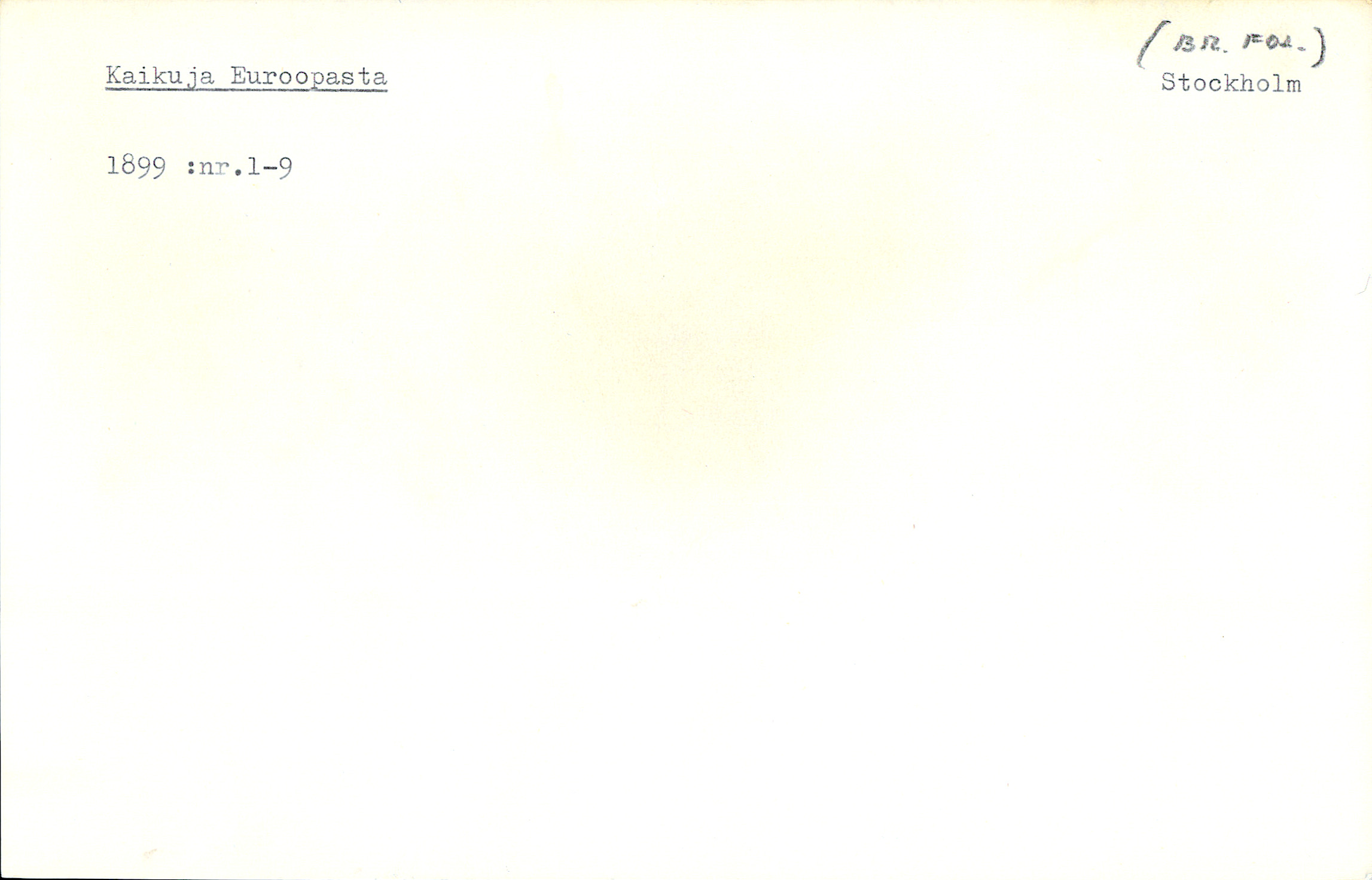 Catalogue Card_32366