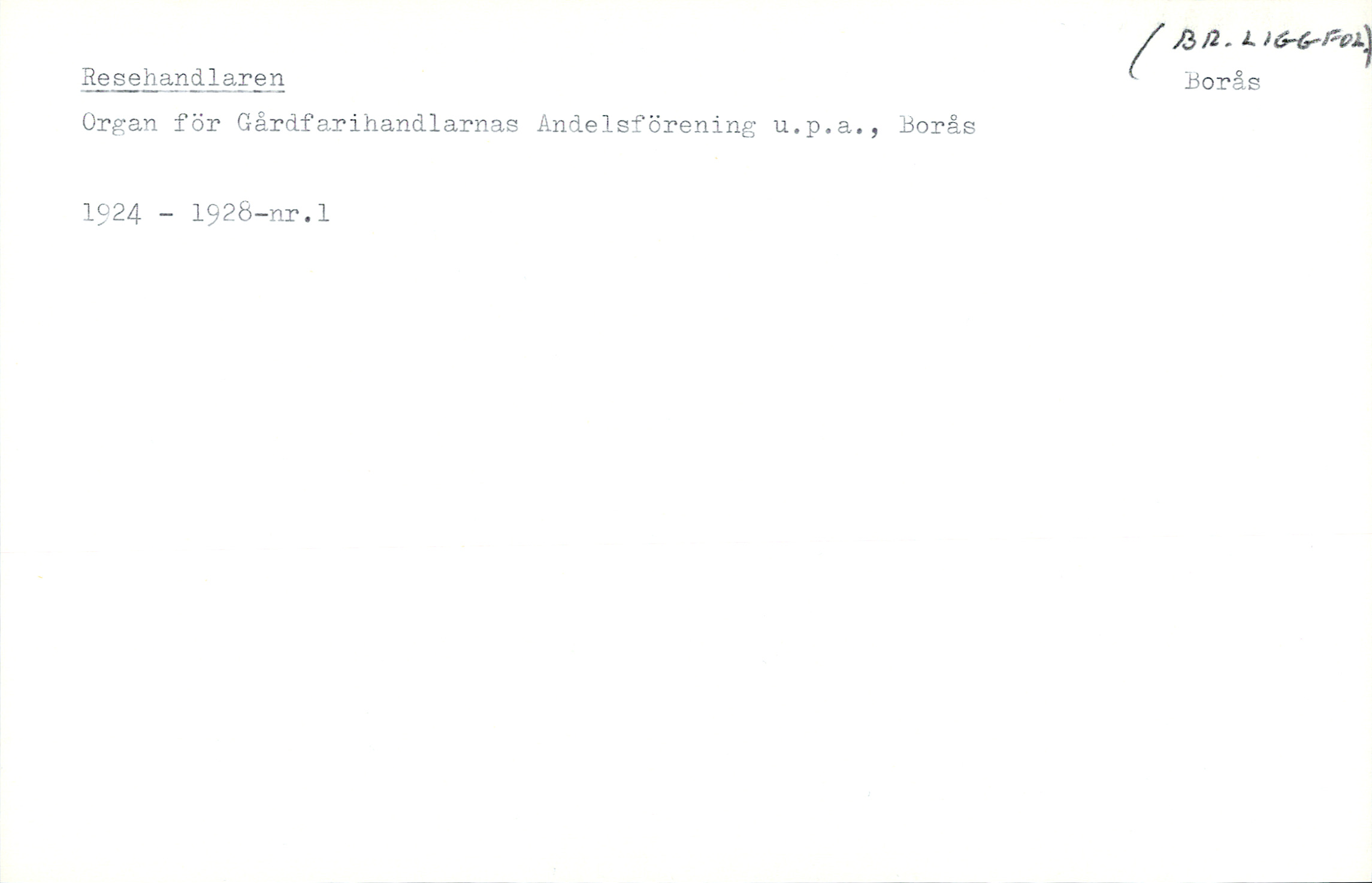 Catalogue Card_32040