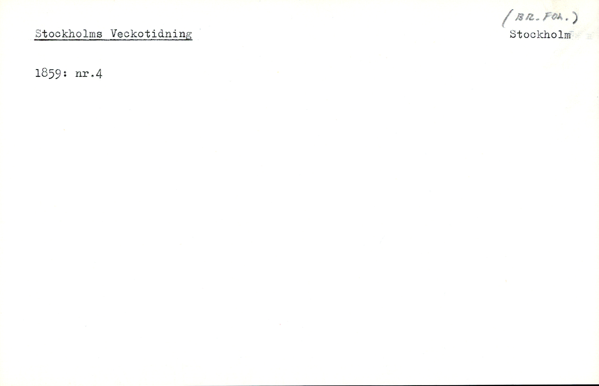 Catalogue Card_33046