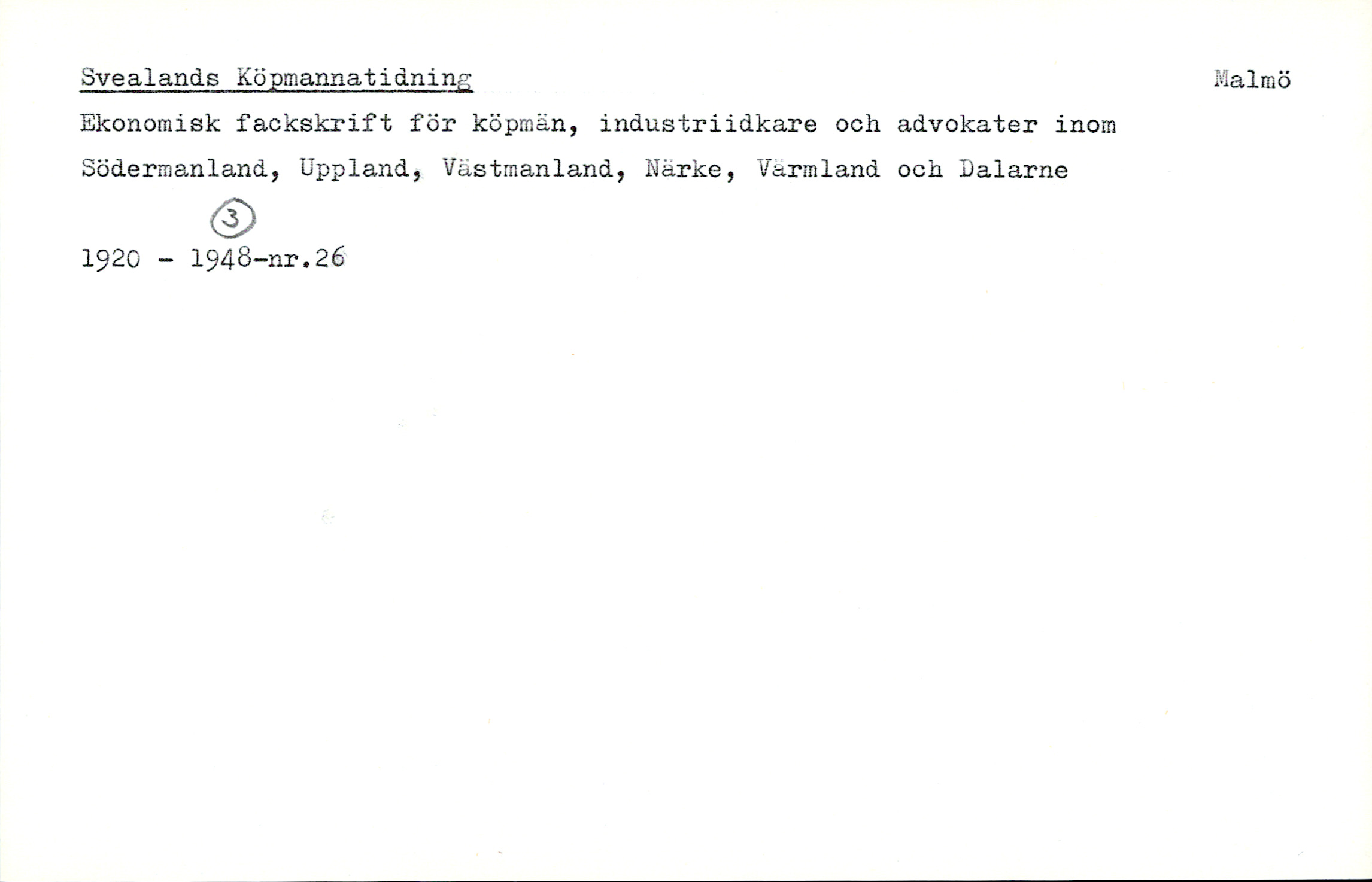 Catalogue Card_33096