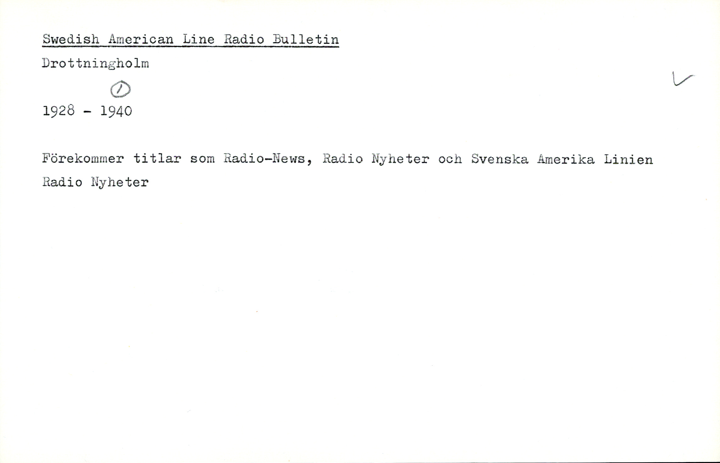 Catalogue Card_33100