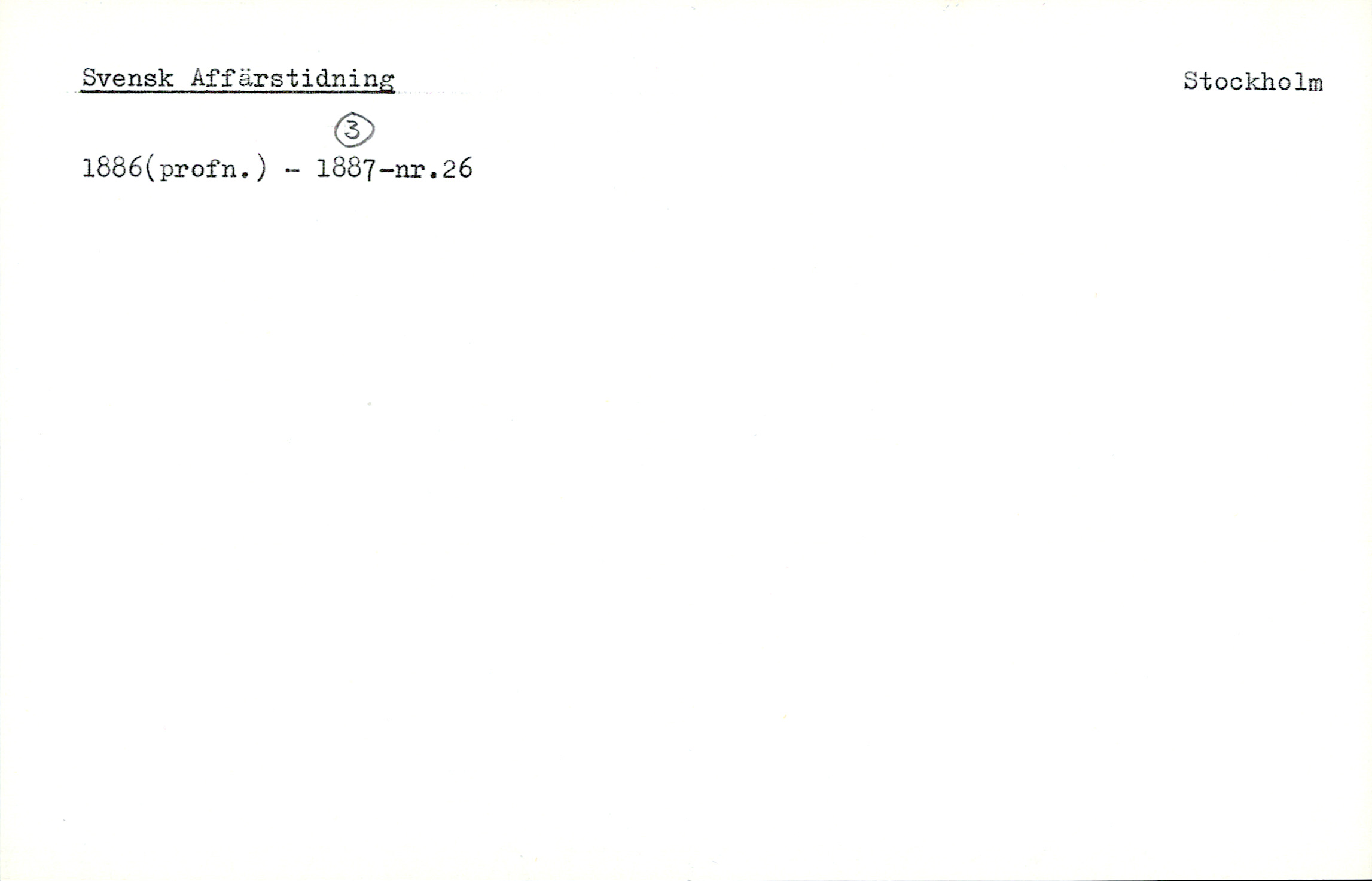 Catalogue Card_33105