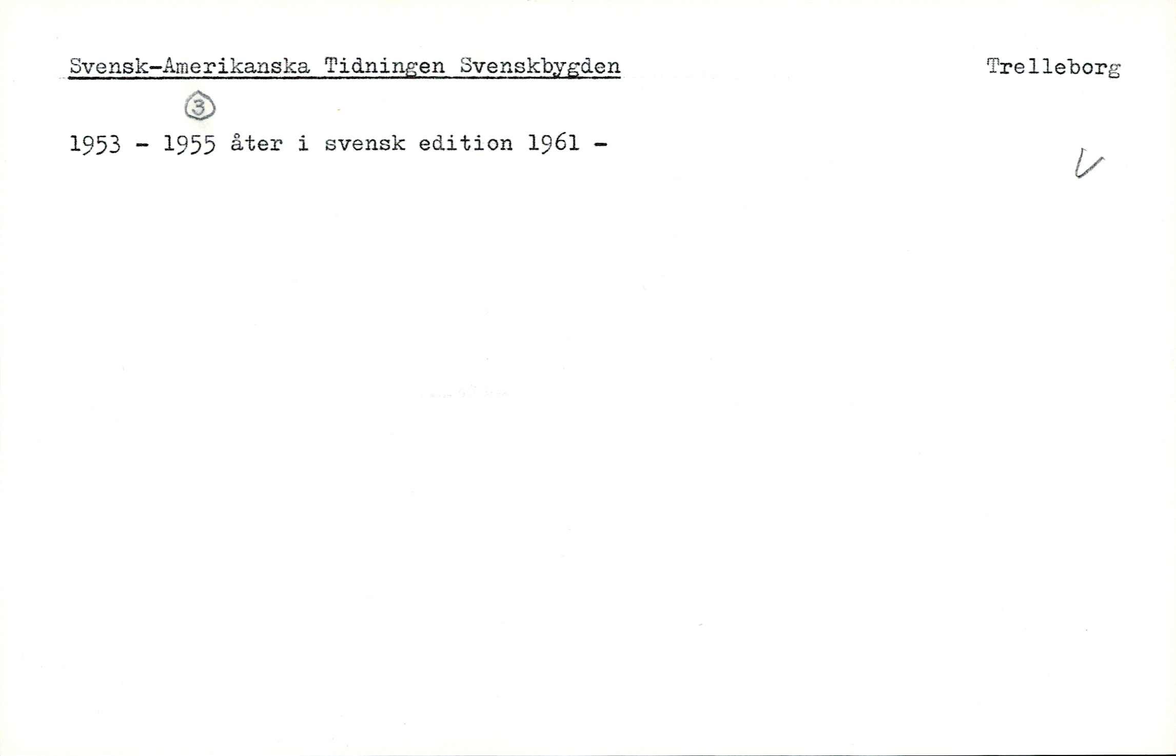 Catalogue Card_33107